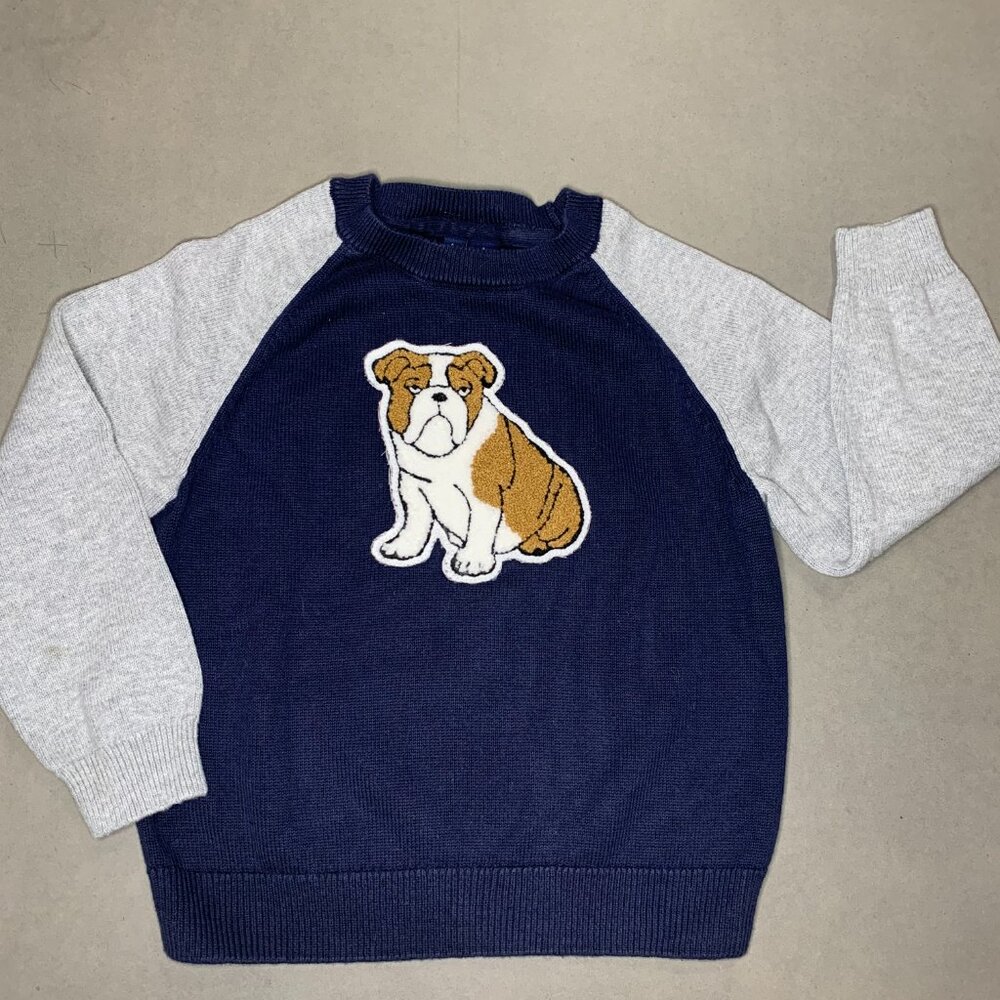 Baby Gap Bulldog Sweater – Size 4